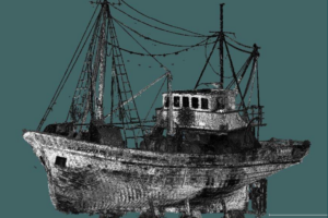 Το τρισδιάστατο μοντέλο του σκάφους, το οποίο δημιουργήθηκε από το Ινστιτούτο Κύπρου το 2018.